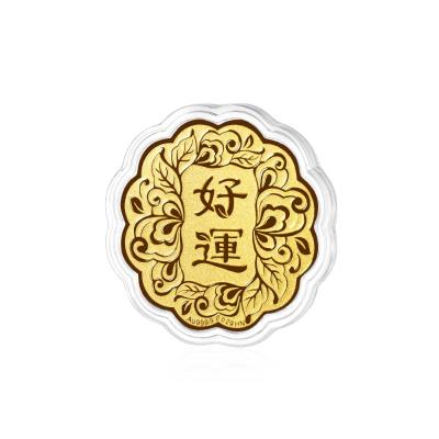 六福珠寶黃金工藝品 - "好運"千足金工藝品